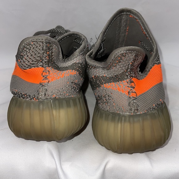 Adidas Yeezy Boost 350 v2 Beluga grey /red  sz mens 6 - Picture 3 of 9